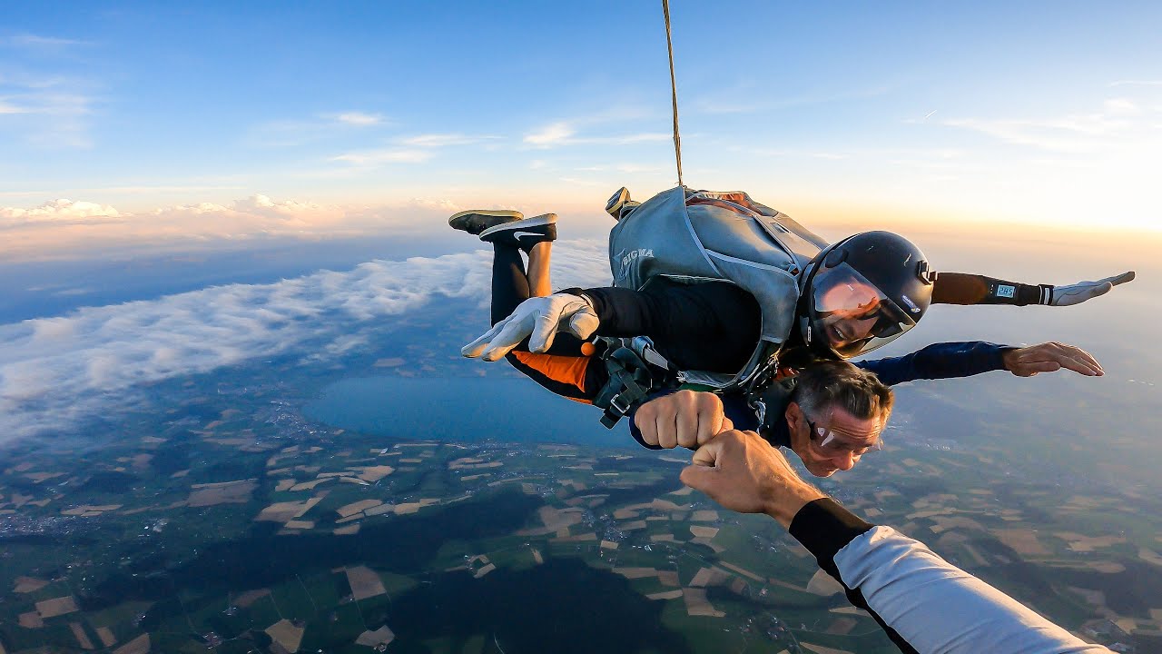 Discover the thrill of skydiving with this video.