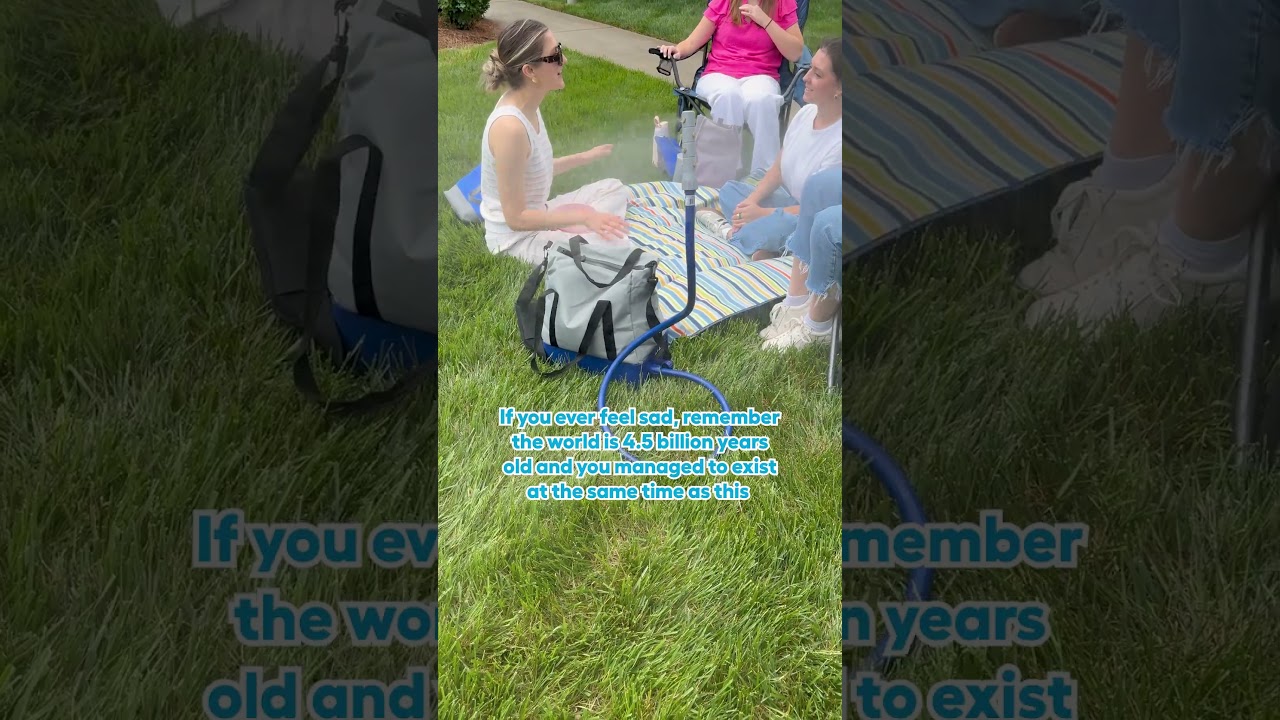 Now that we've experienced a misting cooler, we'll never go back 😎 #Shorts