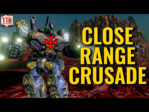 CRUSADER = INSANE BRAWLING FUN! - Crusader - German Mechgineering #513 - Mechwarrior Online