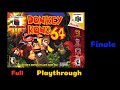 Donkey Kong 64 Full Playthrough FINALE