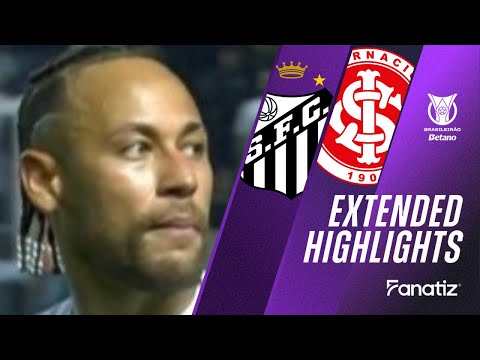 Santos vs. Internacional 1 - 2 I Game Highlights I Brasileirão 2025
