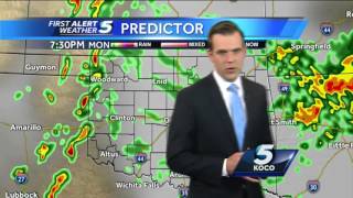 Forecast: Severe weather will include tornado, large hail and strong winds