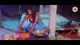 High Fashion Saree Shoot Concept KADAI CHICKEN PRE