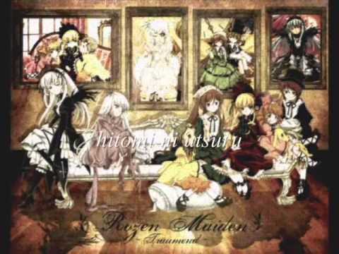Rozen Maiden ''Träumend Ending'' Hikari No Rasenritsu with lyrics ~