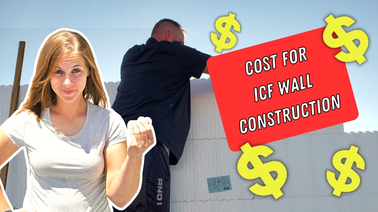 How much does a DIY ICF wall cost for a 2,400 sqft house?