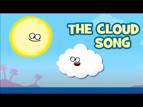 Thundy the cloud - Weather song | Hooray Kids Songs & Nursery Rhymes - sun rain wind song
