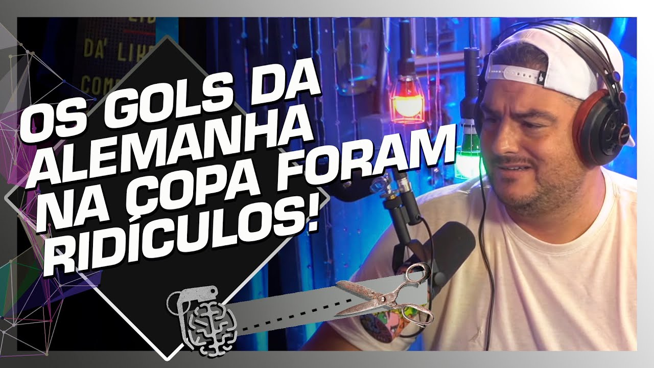 BRASIL 1 X 7 ALEMANHA NA COPA - RICA PERRONE | Cortes do Inteligência Ltda.