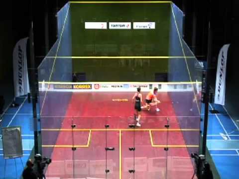 Squash - Finland ETC 2011 - Duncalf vs Atkinson 2