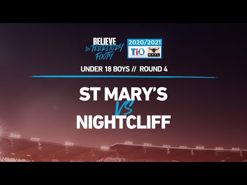 2020/21 TIO NTFL Under 18 Boys – Round 4: St Mary’s vs Nightcliff