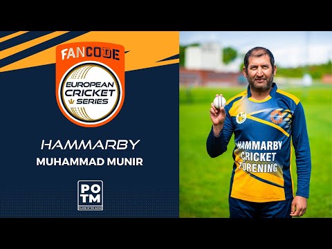 POTM: M.Munir - HAM vs LKP | Highlights | FanCode ECS Stockholm, Sweden Day 11 | ECS22.234