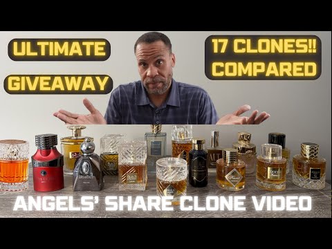 Angels Share Clone Finale | 17 Clones Compared | Big Giveaway