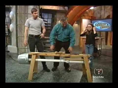 The Screen Savers clips 2003 including potato canon.