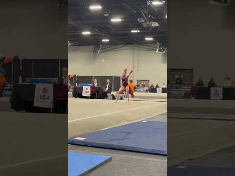 Level 9 floor routine- 9.5