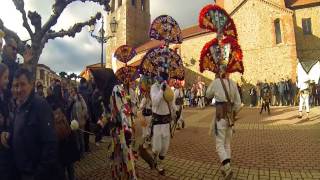 preview picture of video 'GUIRRIOS EN LOS CARNAVALES 2015 EN LLAMAS DE LA RIBERA'