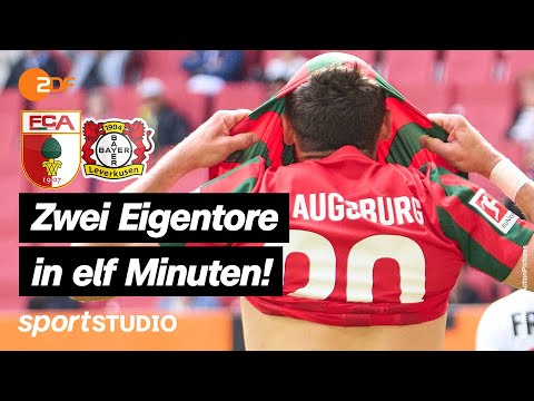FC Augsburg – Bayer Leverkusen Highlights | Bundesliga, 3. Spieltag | sportstudio
