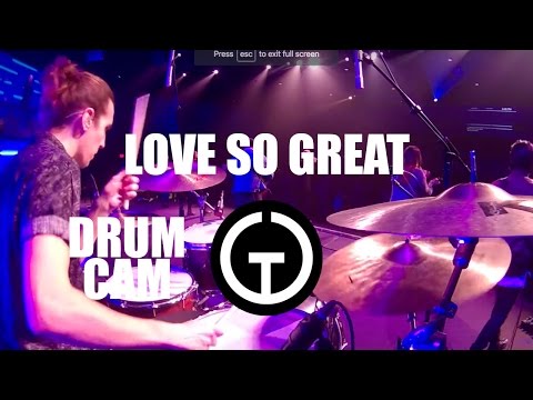 Love So Great - Hillsong Worship (Drum Cam)