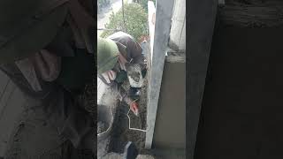 Trát đấu chân cột