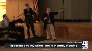 Tippecanoe Valley School Board Meeting - 3-18-19