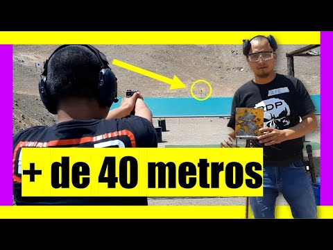 TIRO DE PRECISIÓN A MÁS DE 40 METROS 🤩 WOW !!