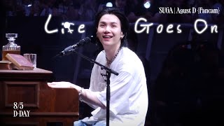 Download lagu [4K] 230805 Life Goes On | ENG SUBS 🔥 DDAY IN SEOUL DAY 2 방탄소년단 슈가 직캠 mp3