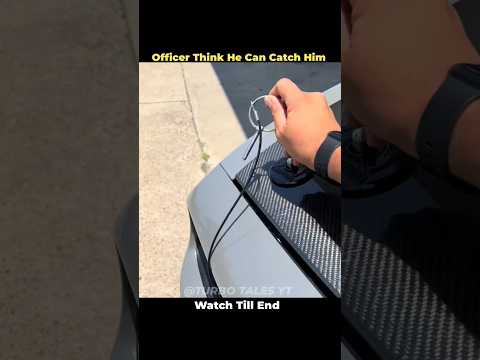 Officer Think He Can💀#cars #automobile #caredit #carlover #bmw