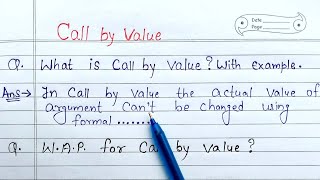 call by value in c programming | c program to swap two numbers using call by value