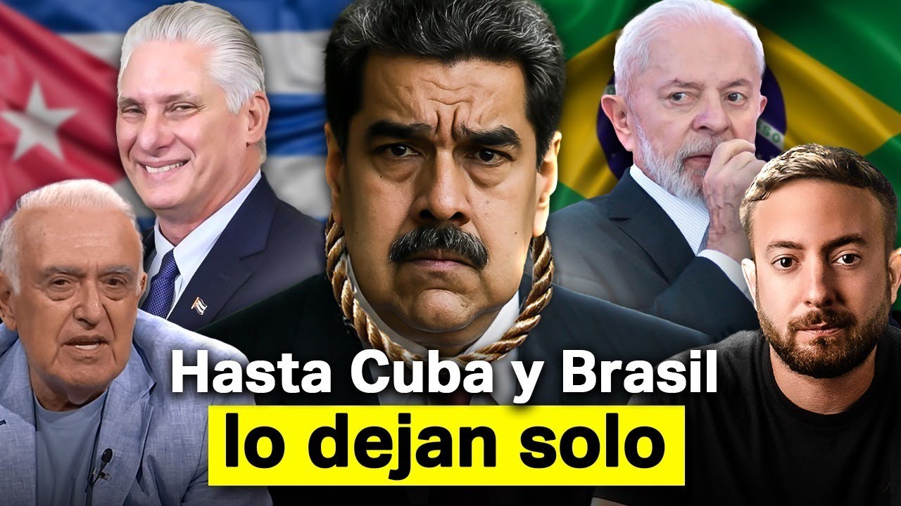 🚨 CUBA Y BRASIL Dejan SOLO a MADURO: Le tienen MIEDO a TRUMP | Agustín Laje y Carlos Ruckauf