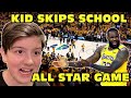 Kid Temper Tantrum Skips School For The 2023 NBA All Stars Game Original