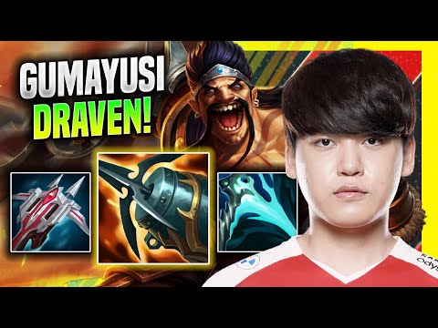 GUMAYUSI IS SO CLEAN WITH DRAVEN! - T1 Gumayusi Plays Draven ADC vs Kalista! | Season 11