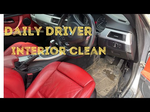 Interior clean on my daily driver bmw e92