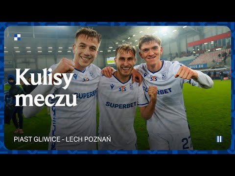 KULISY | MAMY ĆWIERĆFINAŁ! Kulisy meczu Piast Gliwice - Lech Poznań 0:2