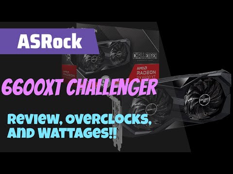 ASRock Radeon RX 6600 XT Challenger D 8G OC 8GB