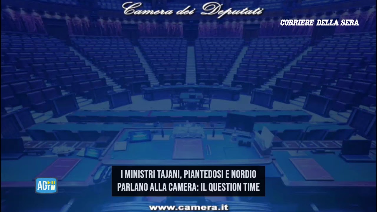 Question time con Tajani, Piantedosi e Nordio