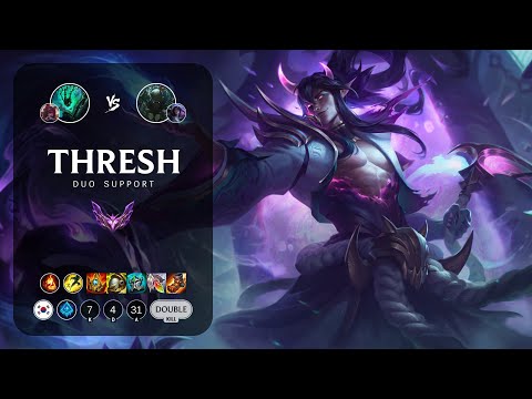 Thresh Support vs Pyke - KR Master Patch 13.13