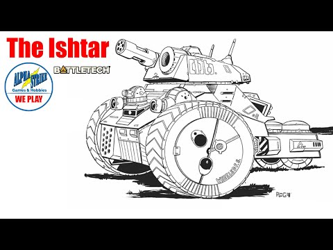 Shorts: BattleTech Clan Wheeled Heavy Fire Support Tank - Ishtar