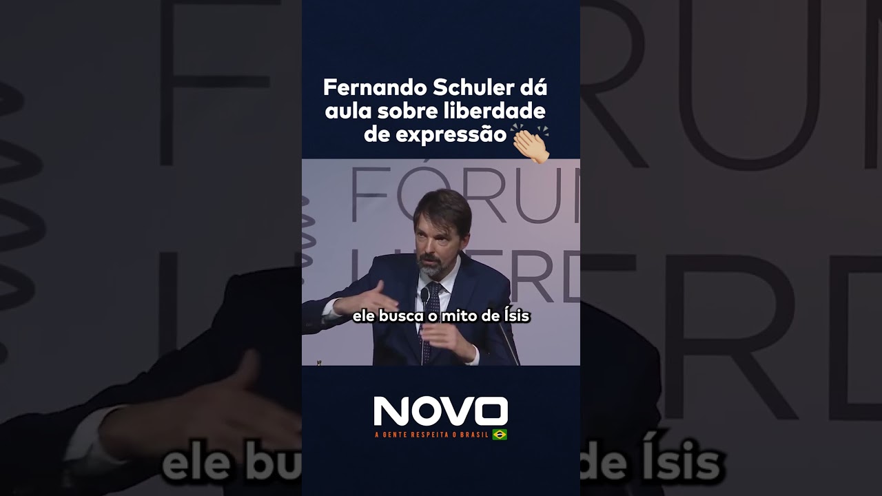 Professor dá aula sobre liberdade de expressão