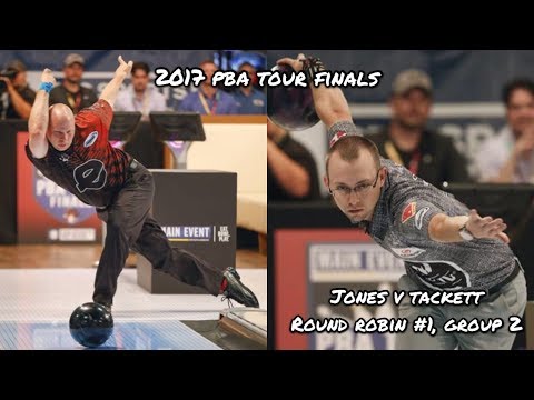 2017 PBA Tour Finals, Round Robin #1, Group 2 - EJ Tackett V.S. Tommy Jones