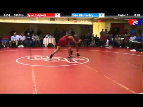 NYAC FS 74 KG / 163 lbs: Tyler Caldwell vs. Saba Khubezhty