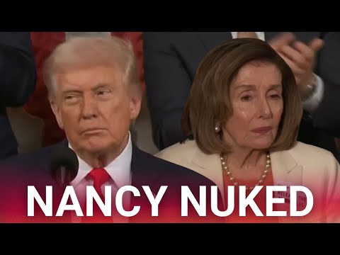 Trump takes brutal jab at Nancy Pelosi while announcing the Stop Insider Trading Act