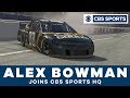 Alex Bowman discusses his victory at the digital Talladega in virtual NASCAR | CBS Sports HQ