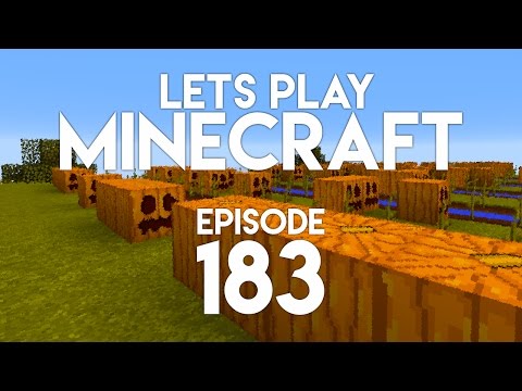 ►Let's Play Minecraft: GOT PUMPKIN? (Episode 183)◄ | iJevin