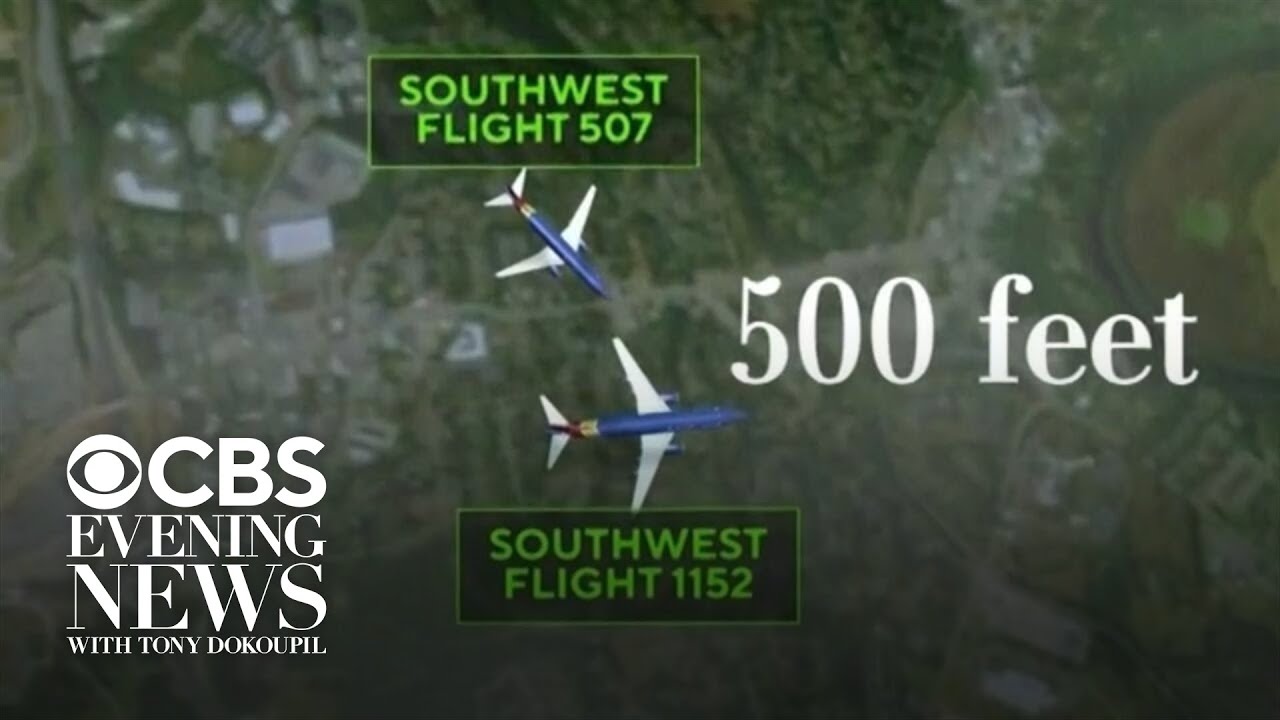 Southwest pilots take evasive maneuvers to avoid midair collision over Nashville