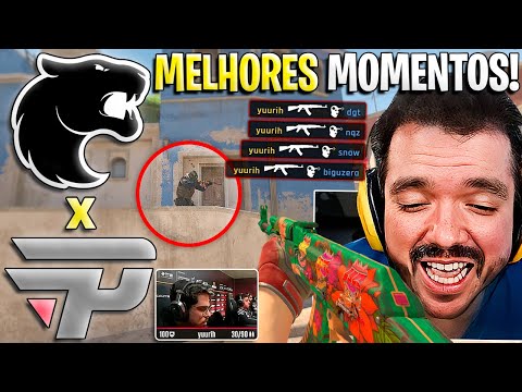 QUEEE JOGÃO DA PO***!🔥 FURIA x PAIN (MELHORES MOMENTOS) - BLAST Rivals 2025 (GAULES)