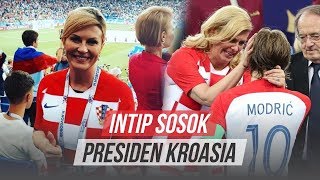 Intip Sosok Presiden Kroasia yang Curi Perhatian di Sepanjang Laga Final Piala Dunia