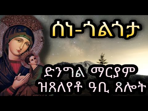 👂ድንግል ማርያም ኣብ መቃብር ወዳ ዝጸለየቶ፥ ጎይታ ኢየሱስ ከኣ ቃል-ኪዳን ዘኣተወላ||•|| ክጽለ ዘለዎ ዓቢ ጸሎት•|• ሰነ-ጎልጎታ Sene-golgota