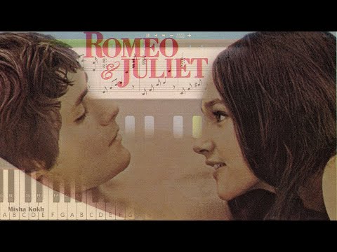 Nino Rota - Romeo & Juliet (Love Theme) [Piano Tutorial | Sheets | MIDI] Synthesia