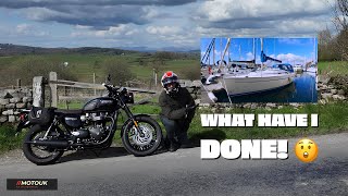 Oops I did it again! 😲 another purchase, another passion, Triumph Bonneville T120 out and about