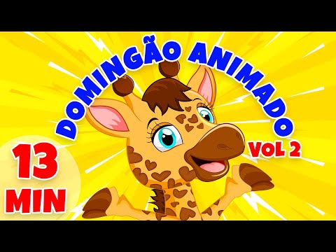 Domingão Animado vol 2 - Giramille 13 min | Desenho Animado Musical