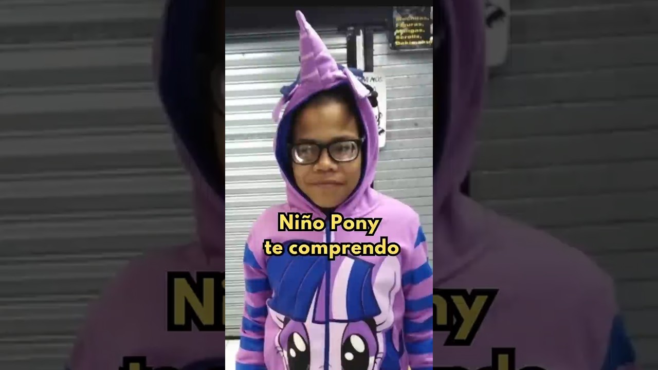 Ahora comprendo al niño pony #comedia #japon #mexico