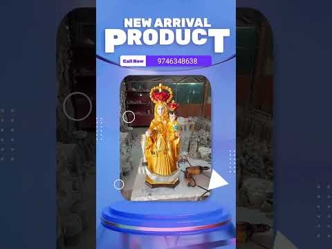 Multicolor velankanni matha statues / lady of good health fi...